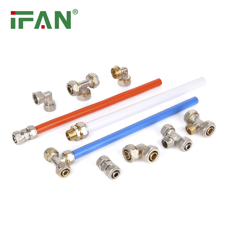 PEX Brass Compression Fittings - China Plumbing System Suppliers ...